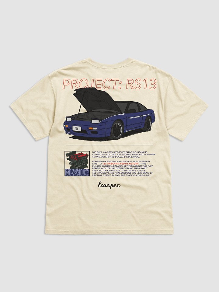 PROJECT: RS13 Tee product image (2)