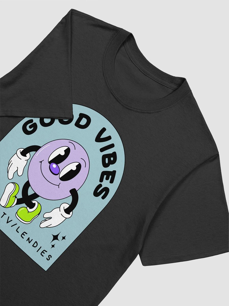 Good Vibes Soft Unisex T Shirt Purple product image (3)