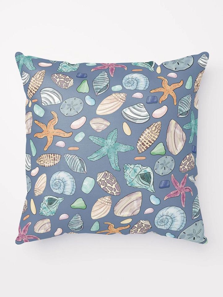 Sea Side Pillow in Storm Gray product image (1)