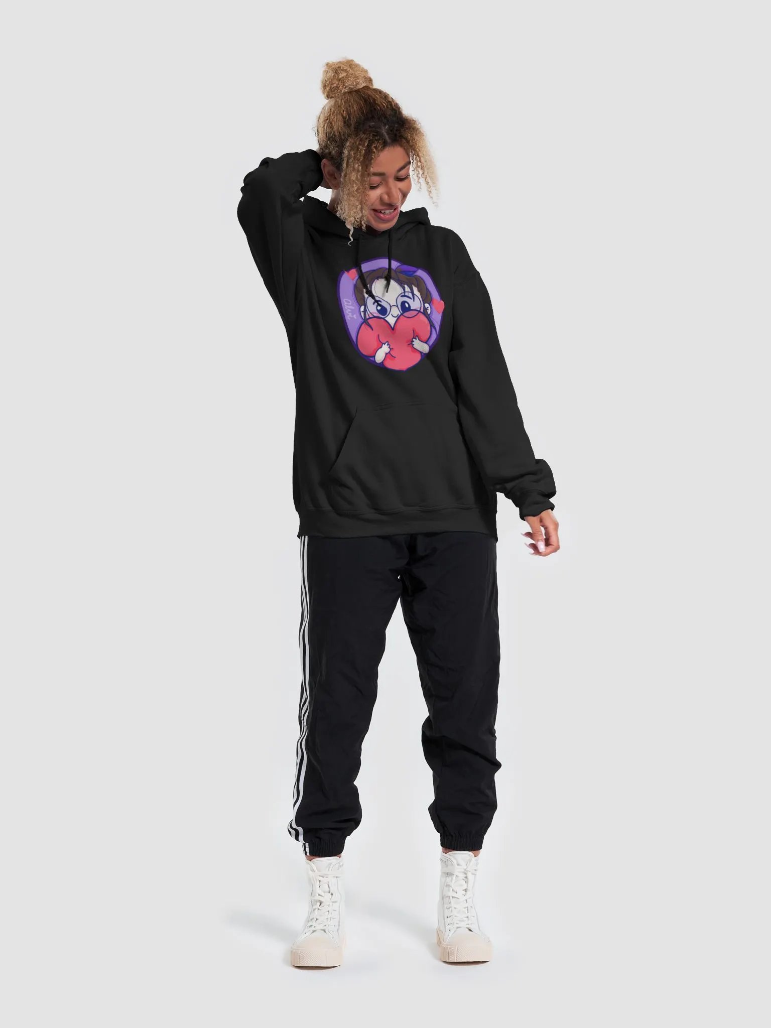 Stef Alvi Heart Logo Hoodie product image (6)