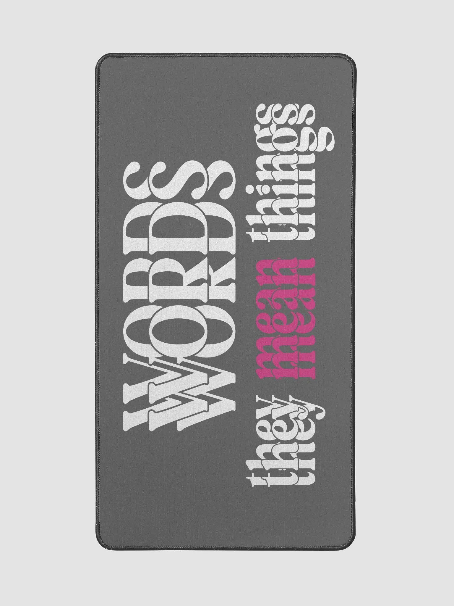 Words - They Mean Things | 15.5