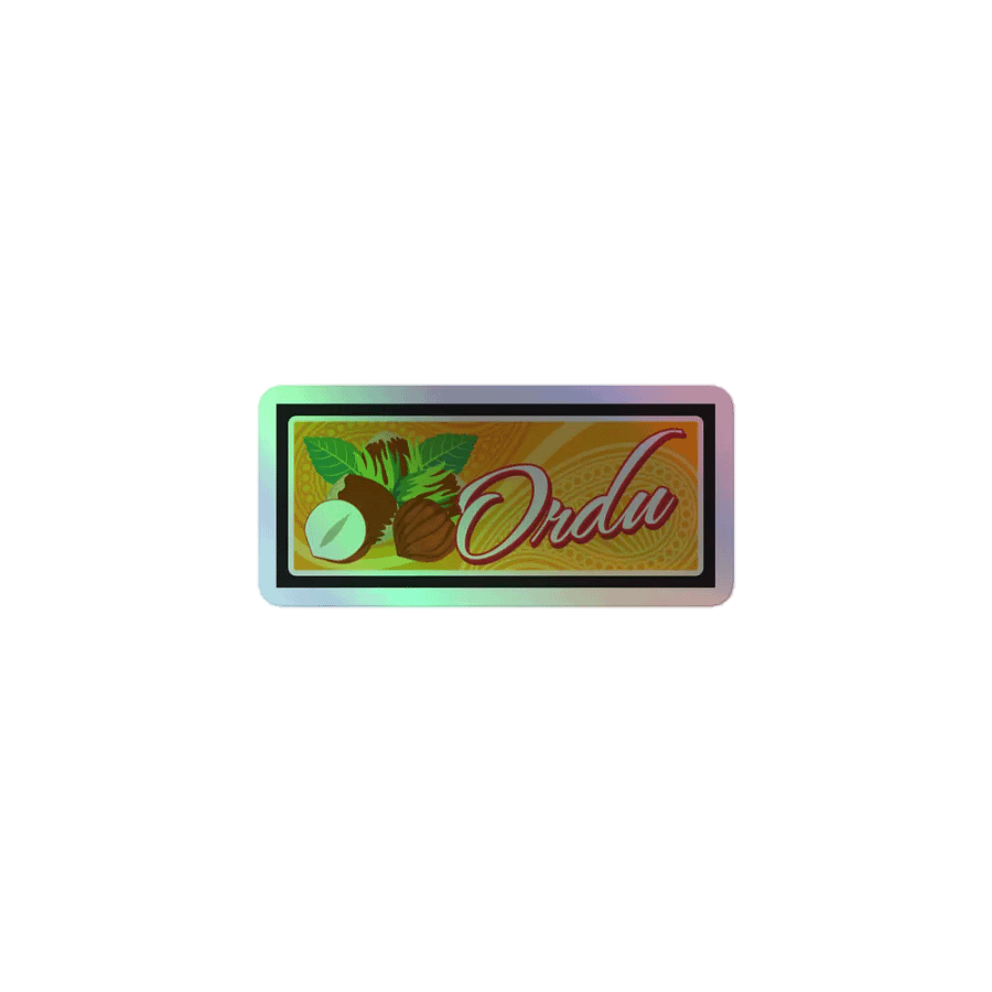 Ordu The Heart of Hazelnuts Sticker product image (1)