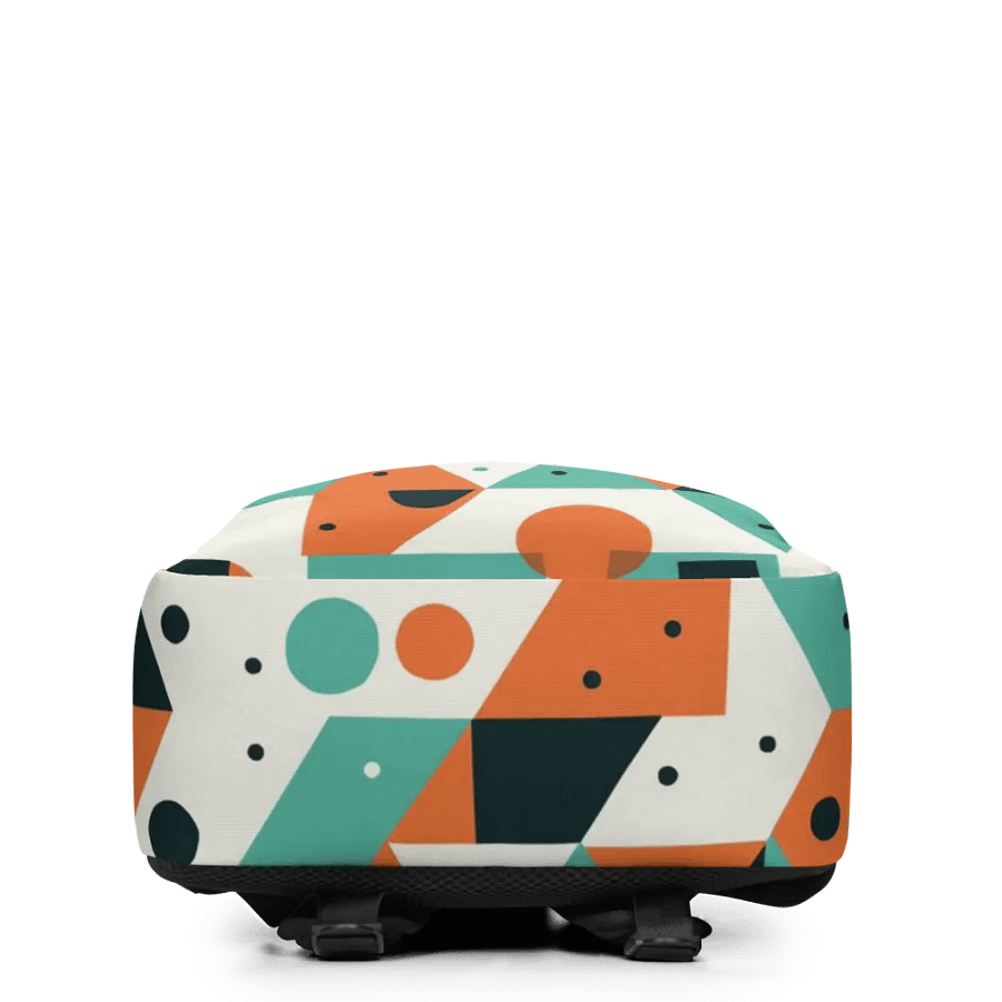 Dynamic Geometric All-Over Print Backpack product image (4)
