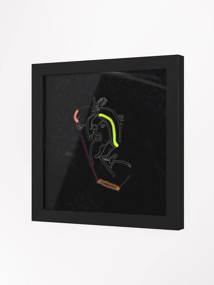 Neongirl Framed Print product image (5)