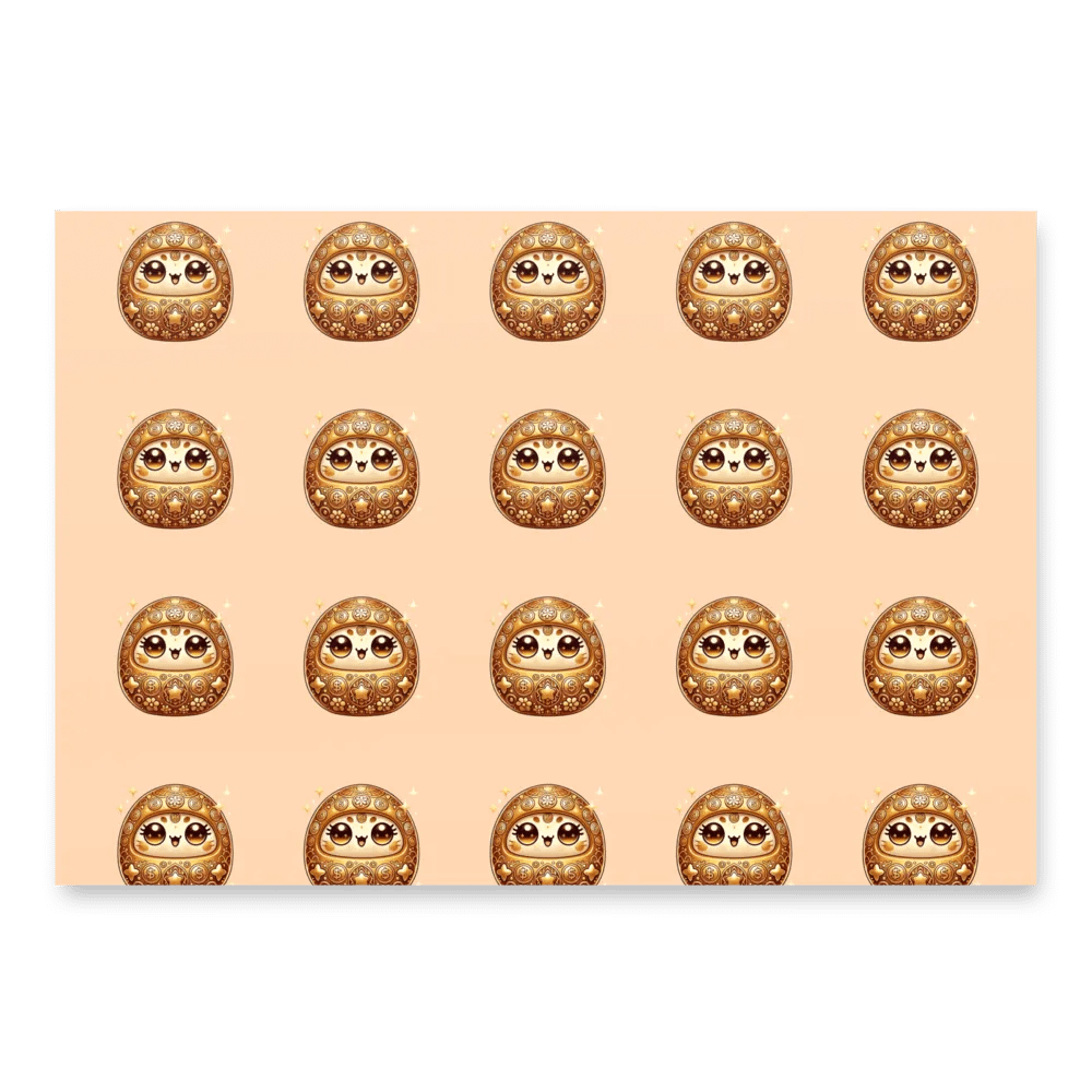 だるまドリームラッピングペーパーセット - 究極のギフト product image (1)