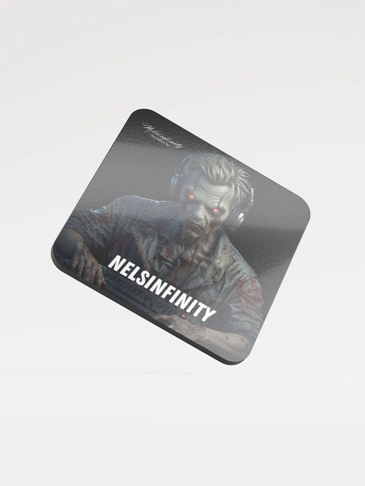 NelsInfinity's OG Zombie Gamer Logo V5 Coaster product image (1)