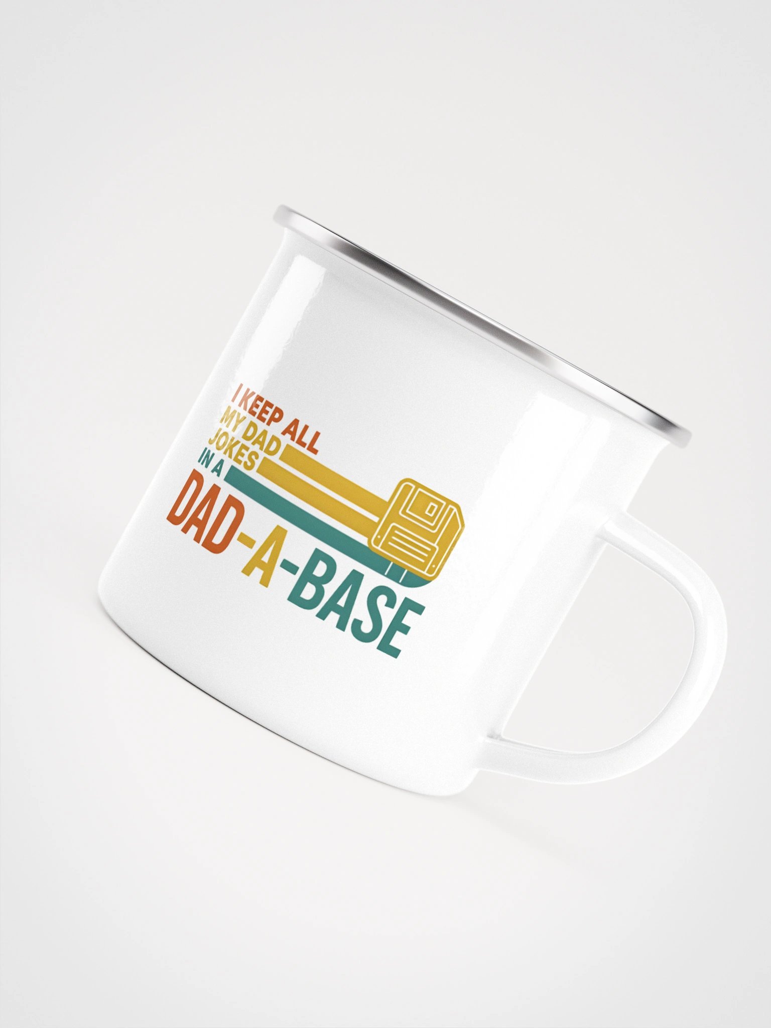 Dad-A-Base Mug | Funny Programmer Dad Coffee Cup | Retro Tech-Inspired Father’s Day Gift product image (5)