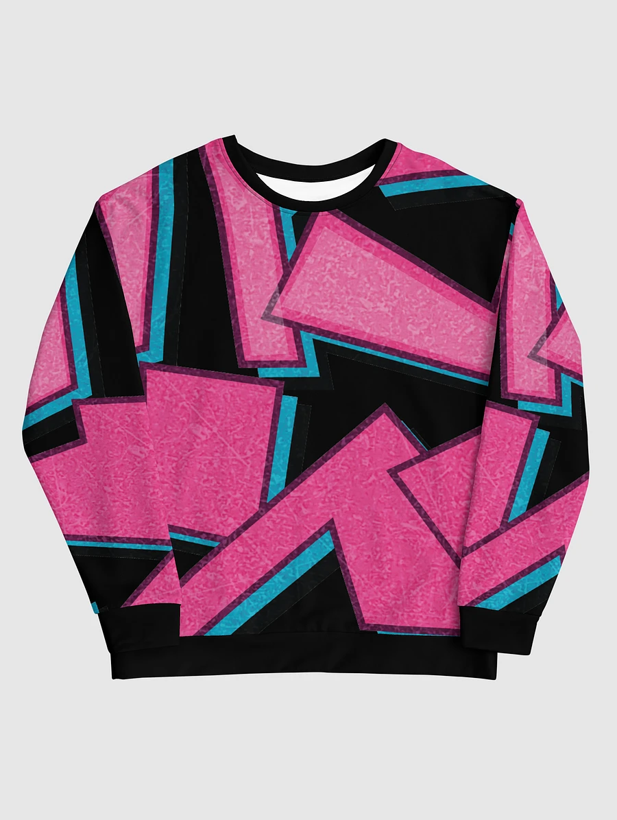 Wyld Geometric Unisex Sweatshirt (Pink) product image (3)