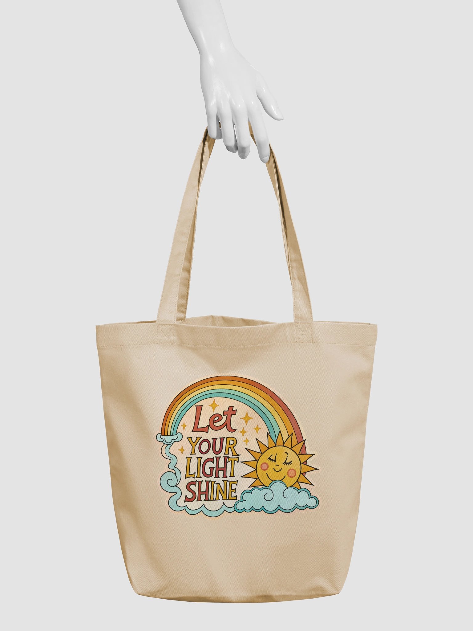 Sunshine Rainbow Eco Tote product image (3)