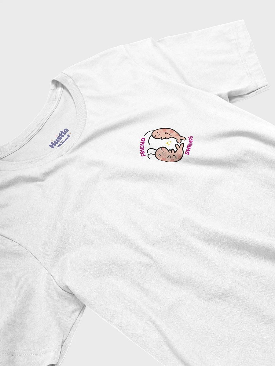 Friend Shrimps Unisex Tee (Badge Design) product image (4)