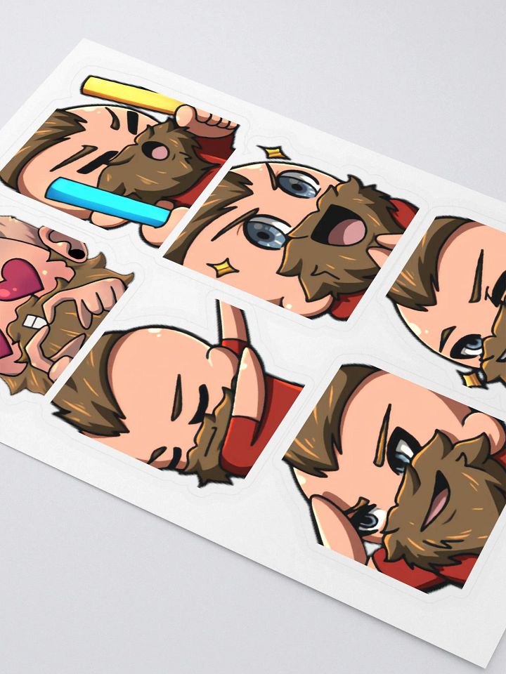 NorseRekkr Emoticon Sticker Variety Pack product image (2)