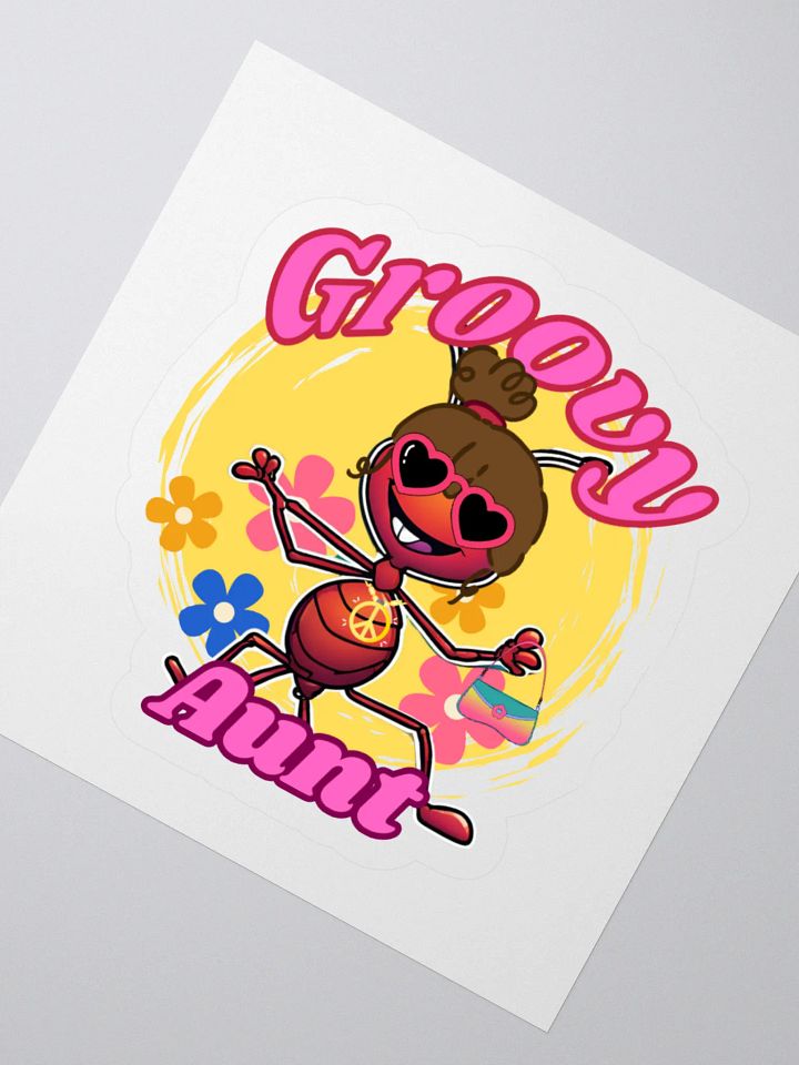 groovy Aunt Sticker product image (6)