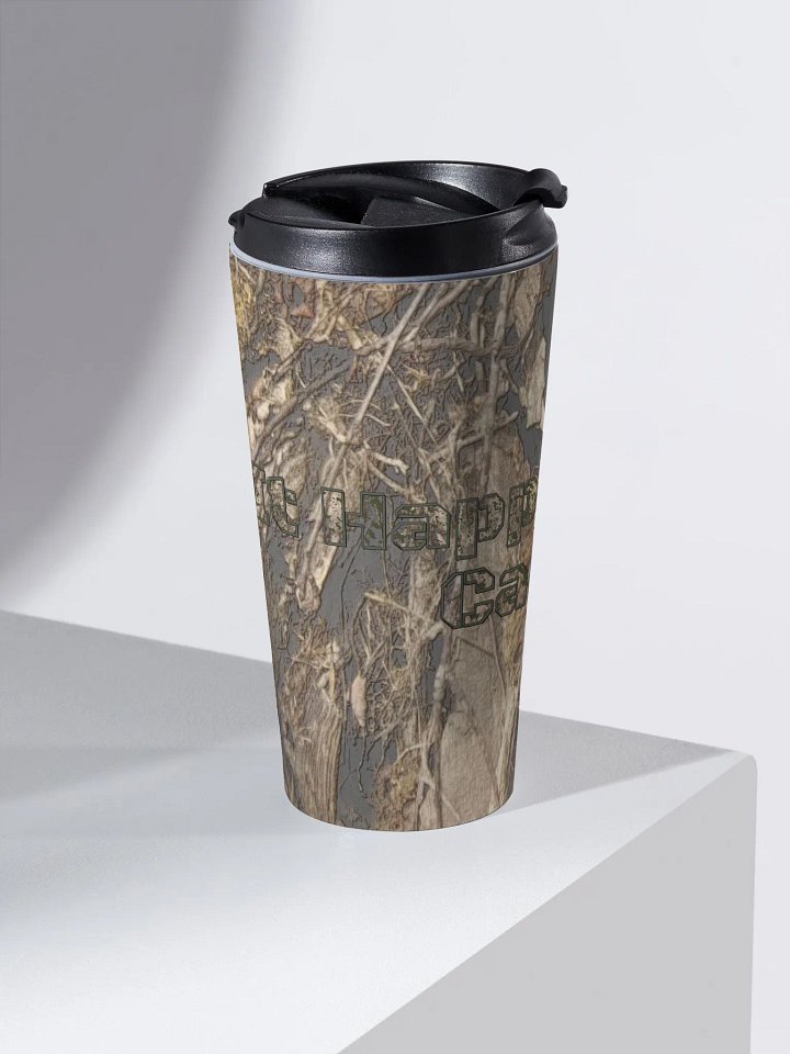 Stainless Steel Travel Mug - Dead Split - It Happennnns Camo product image (2)