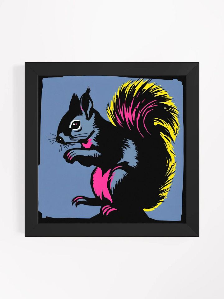 Vibrant Ayous Wood Framed Matte Poster product image (2)