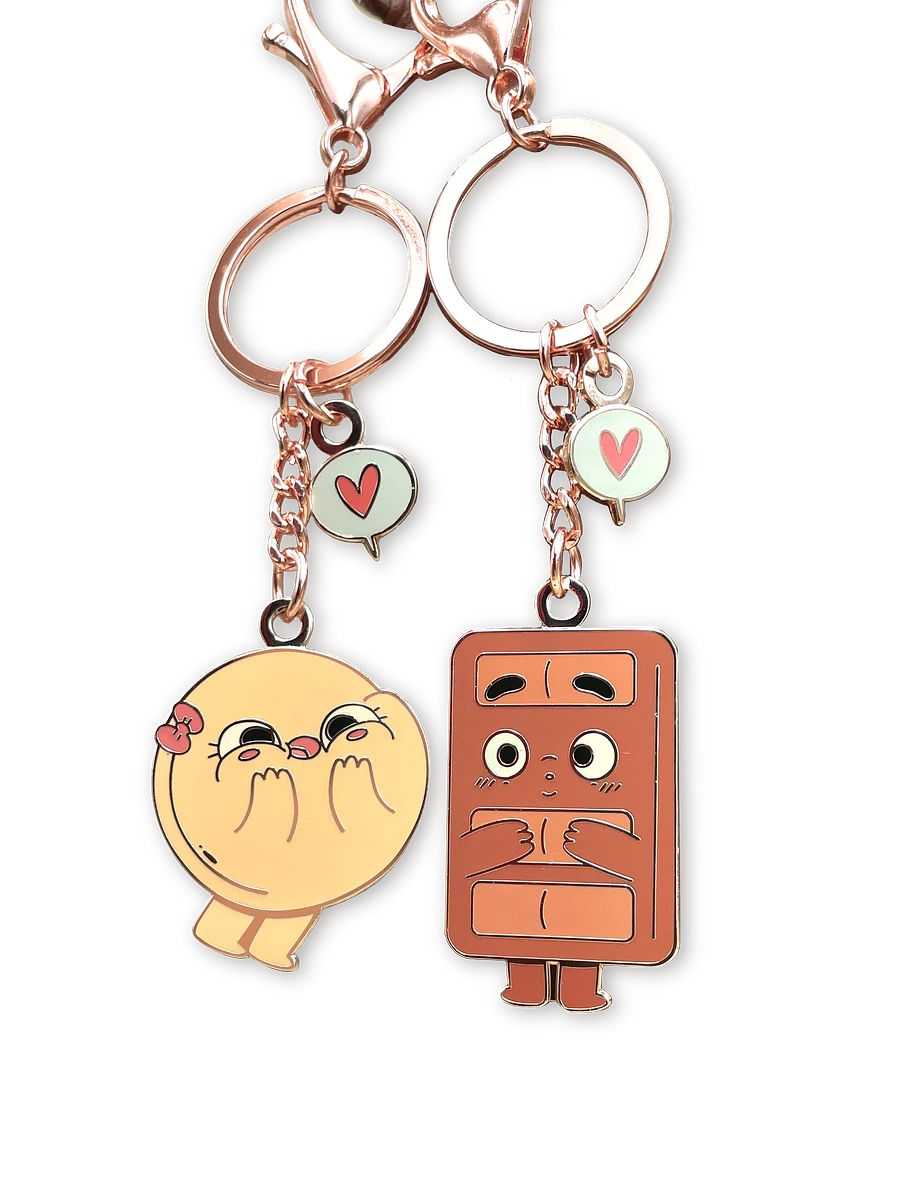 Choco & Pancake |Enamel Keychains product image (3)