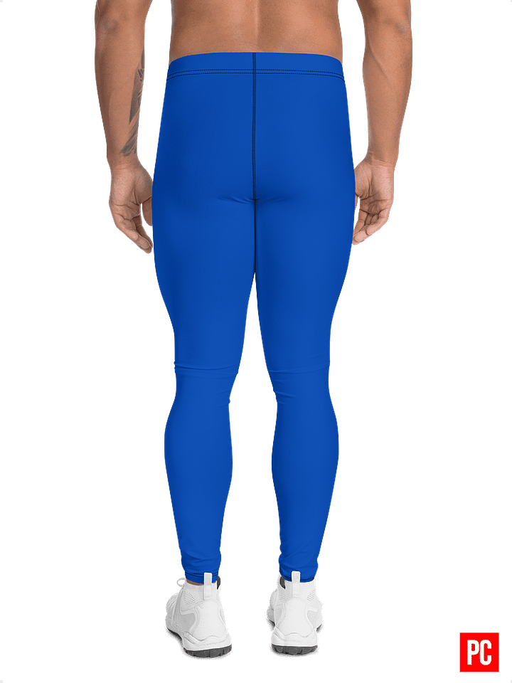 Plain Color Absolute Blue Leggings product image (2)