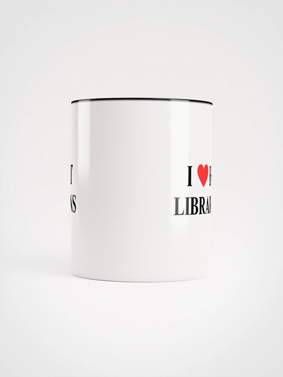 I HEART HOT LIBRARIANS MUG product image (9)
