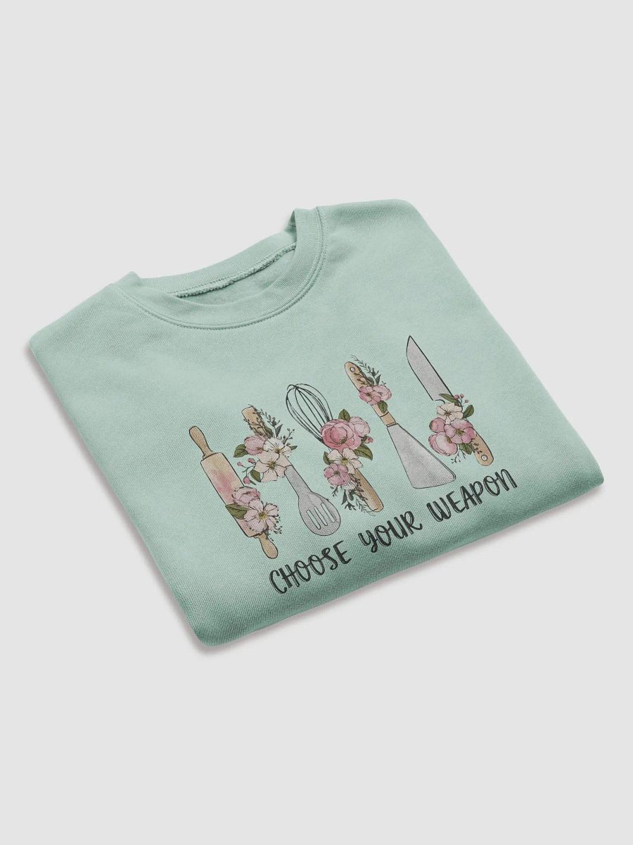 'Baking: Choose Your Weapon' Crop Sweatshirt product image (11)