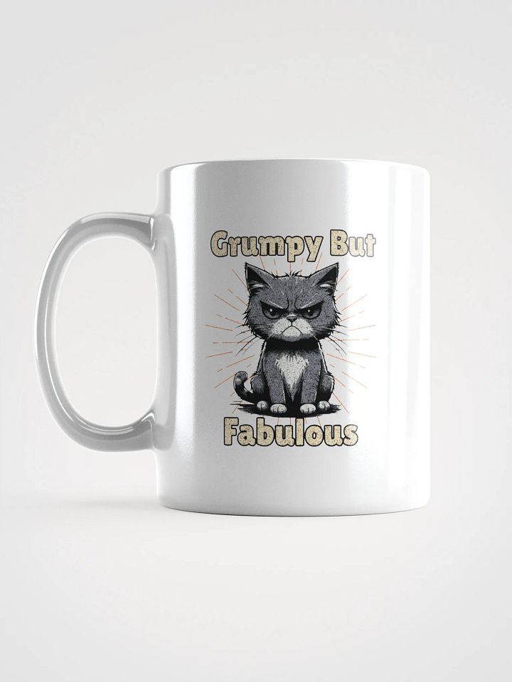 Grumpy But Fabulous Cat Mug product image (1)