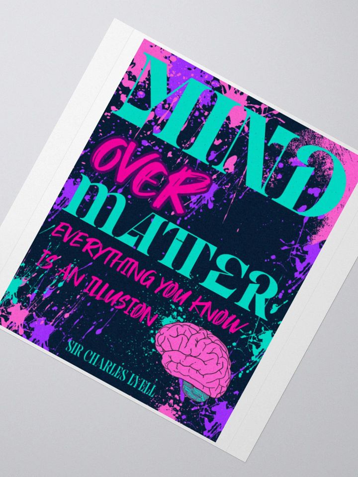 Neon Mind Over Matter Sticker Pack product image (5)
