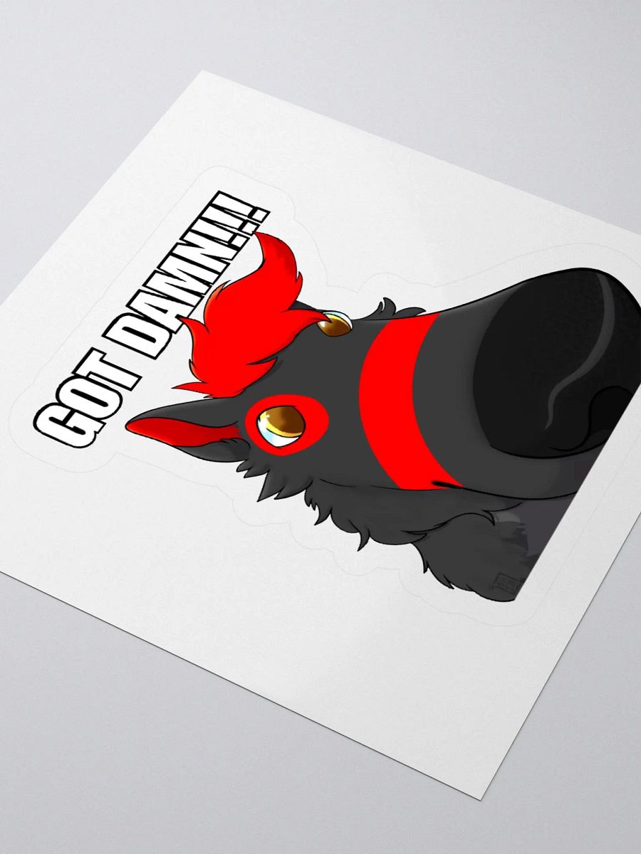 GOT DAMN!!! Sticker product image (8)
