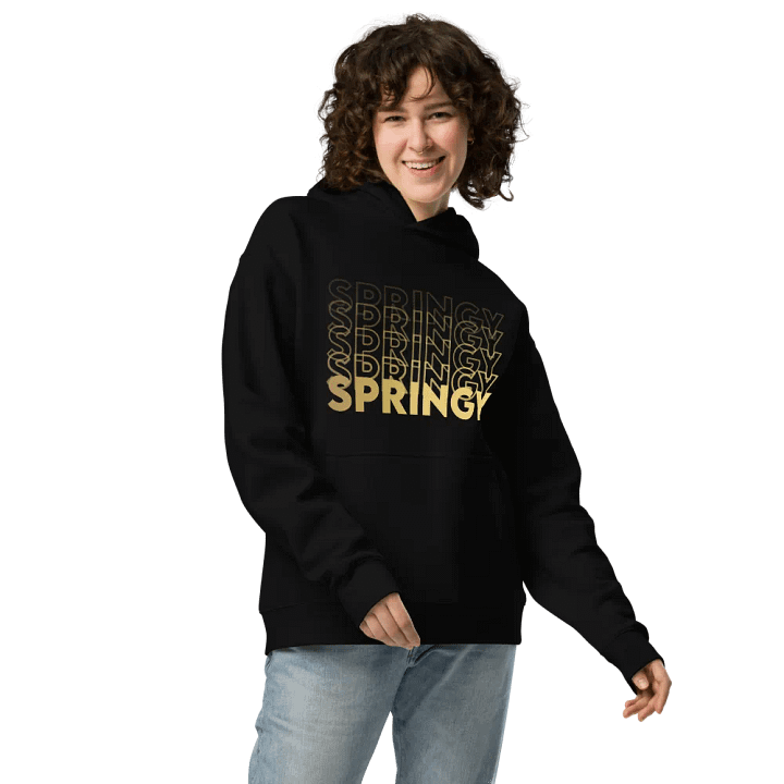 GOLD Premium SPRINGY Hoodie (LIMITED EDITION) product image (2)
