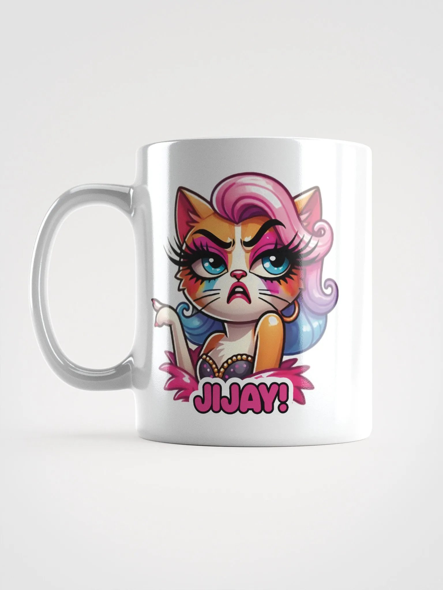 Jijay! White Glossy Mug product image (6)