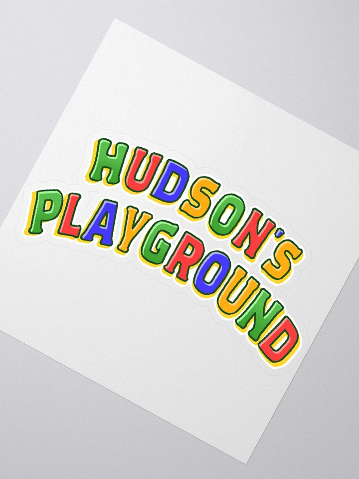 Hudson's Playground Colors - Sticker product image (1)