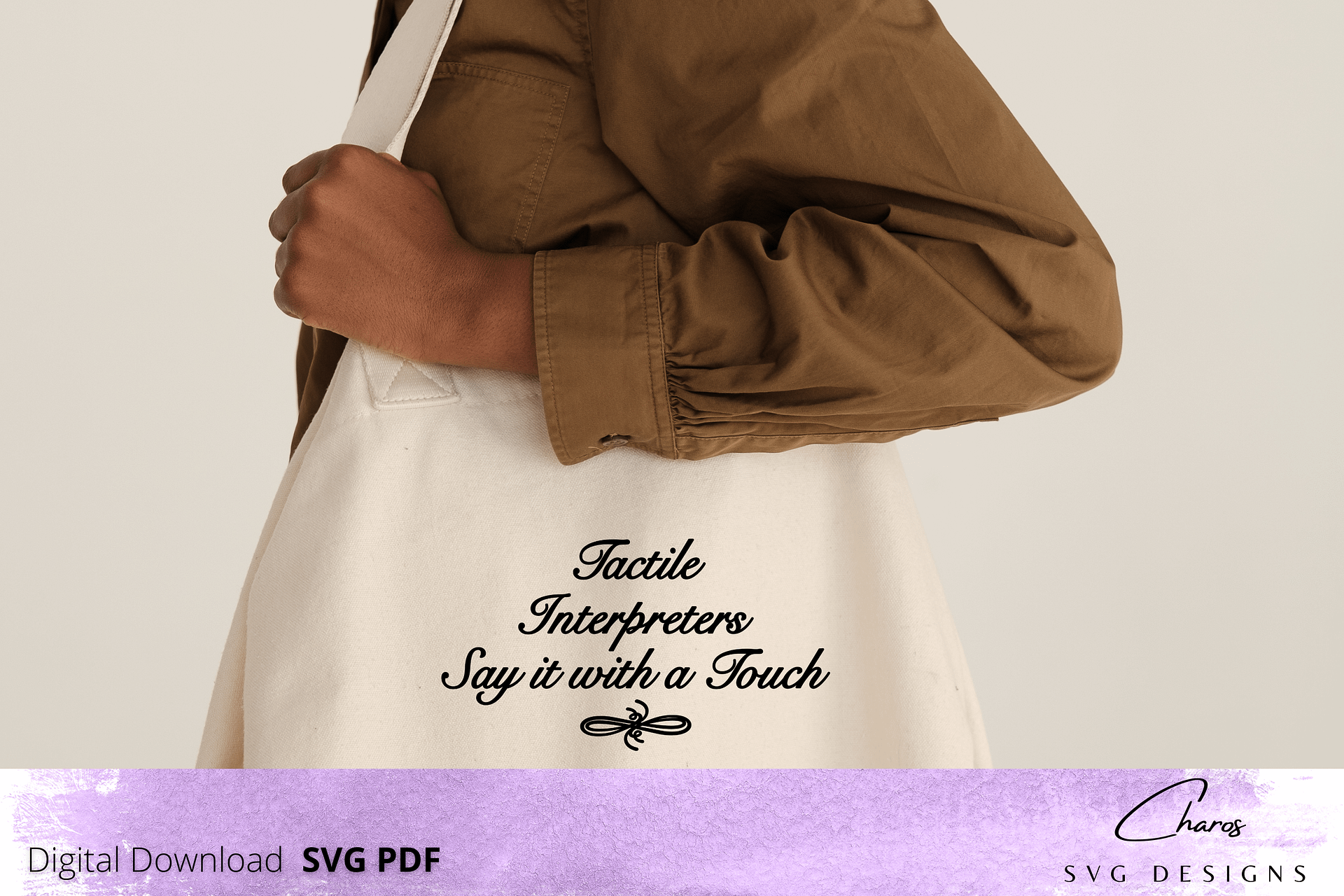 Tactile Interpreters Say It With A Touch SVG product image (4)