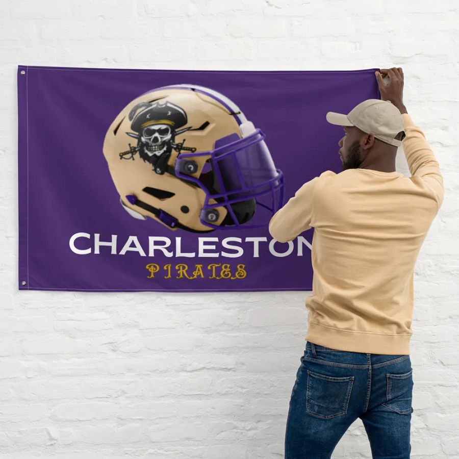 Charleston Pirates Team Flag product image (11)