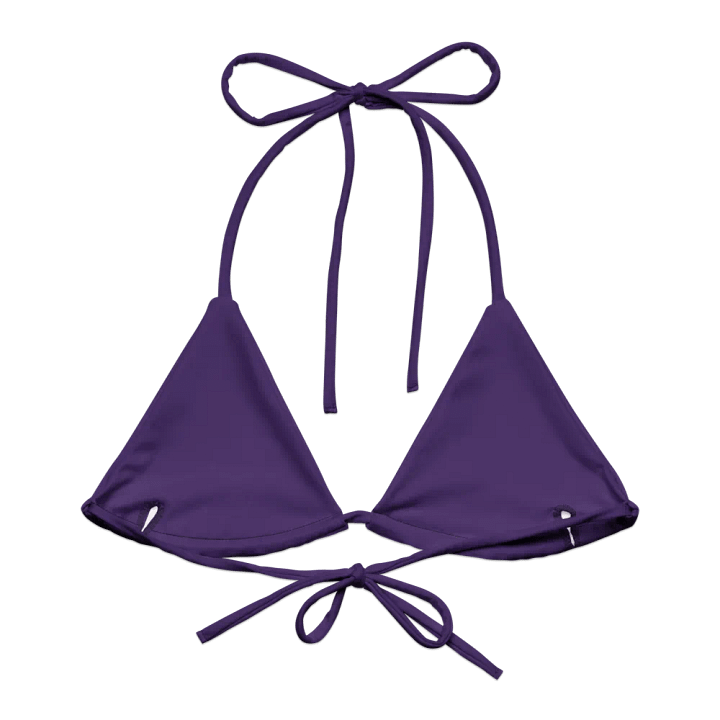 Unhinged Misfits Bikini Top – Deep Purple product image (1)