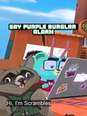 Purple Burglar Alarm