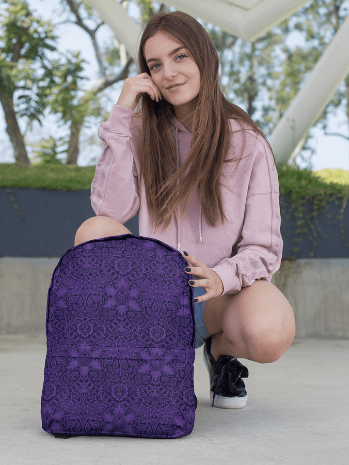 Purple/Black Back Pack product image (1)