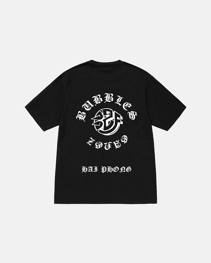 BUBBLESGANGZ HAIPHONG CITY T-SHIRT - BLACK product image (1)