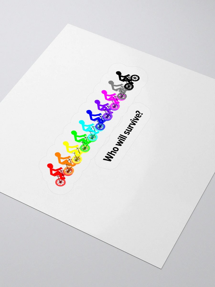 MIKAN Bicycle Sticker(Who will survive？) product image (10)