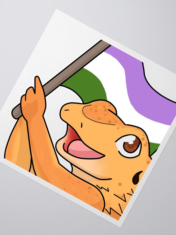 Genderqueer Pride Sticker product image (2)