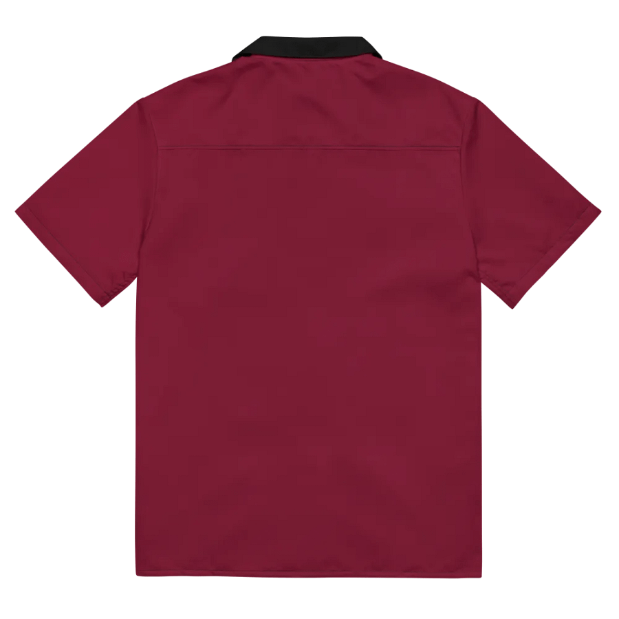 Hawaiian Shirt v1 - Burgundy product image (12)