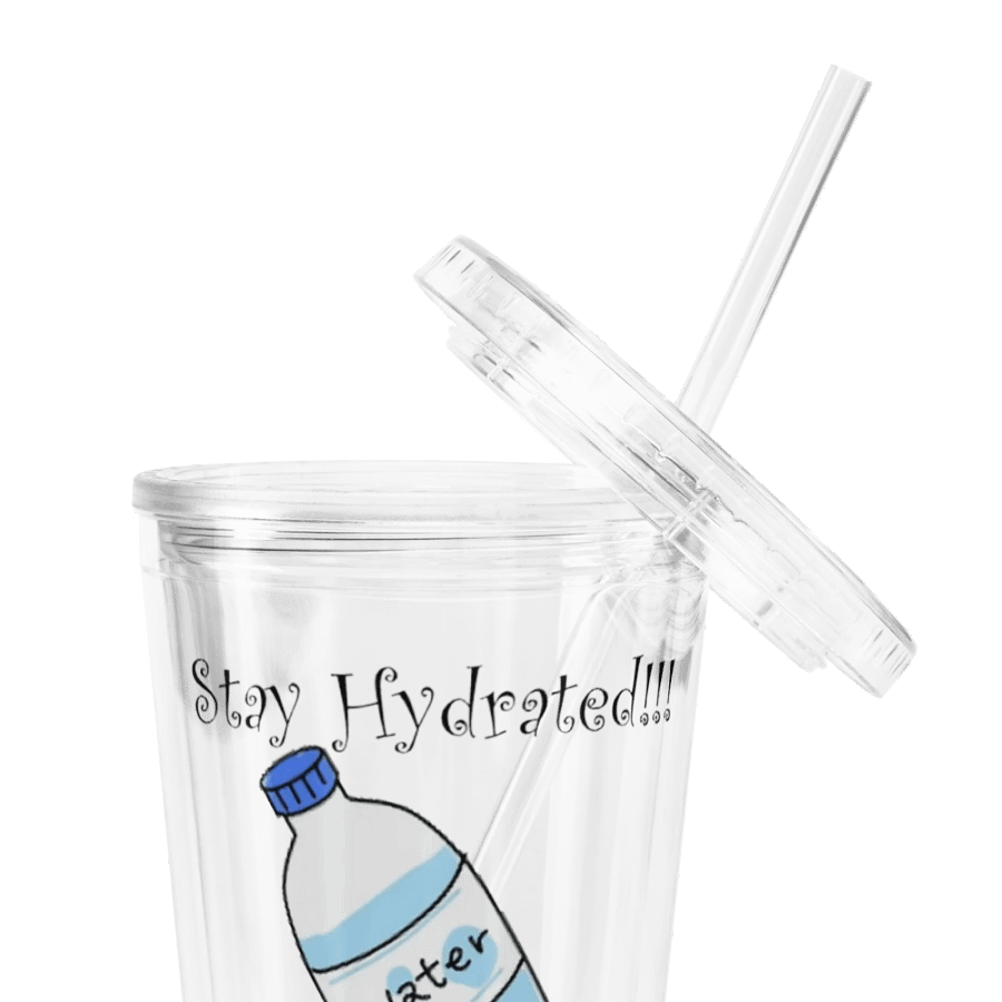 Hydrate! Clear Straw Cup product image (5)