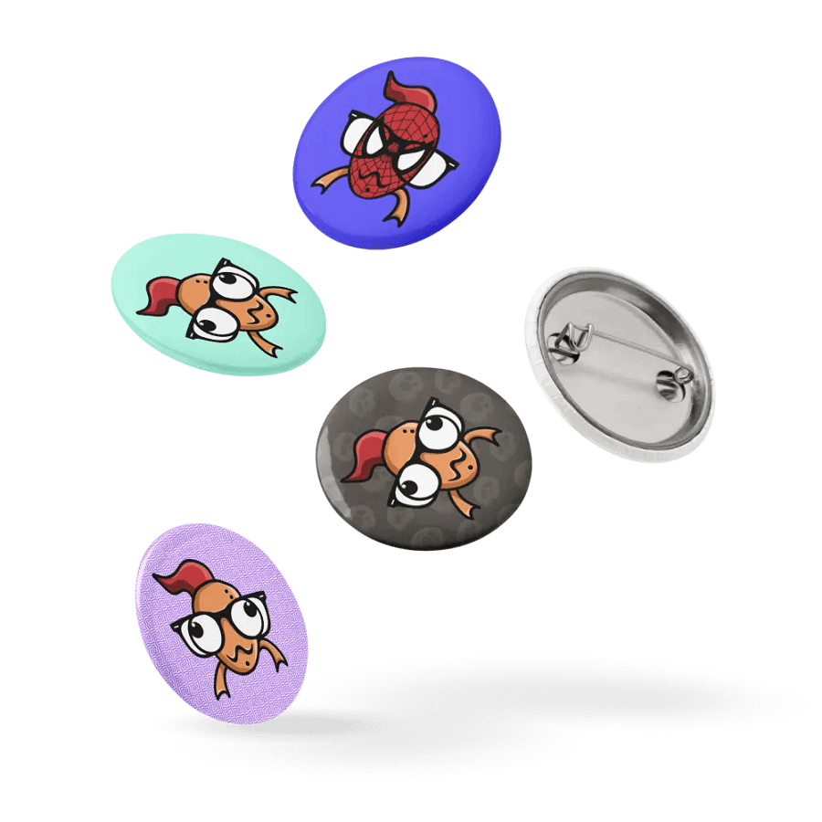 FEESH Logo Pin Set [5pk] product image (5)