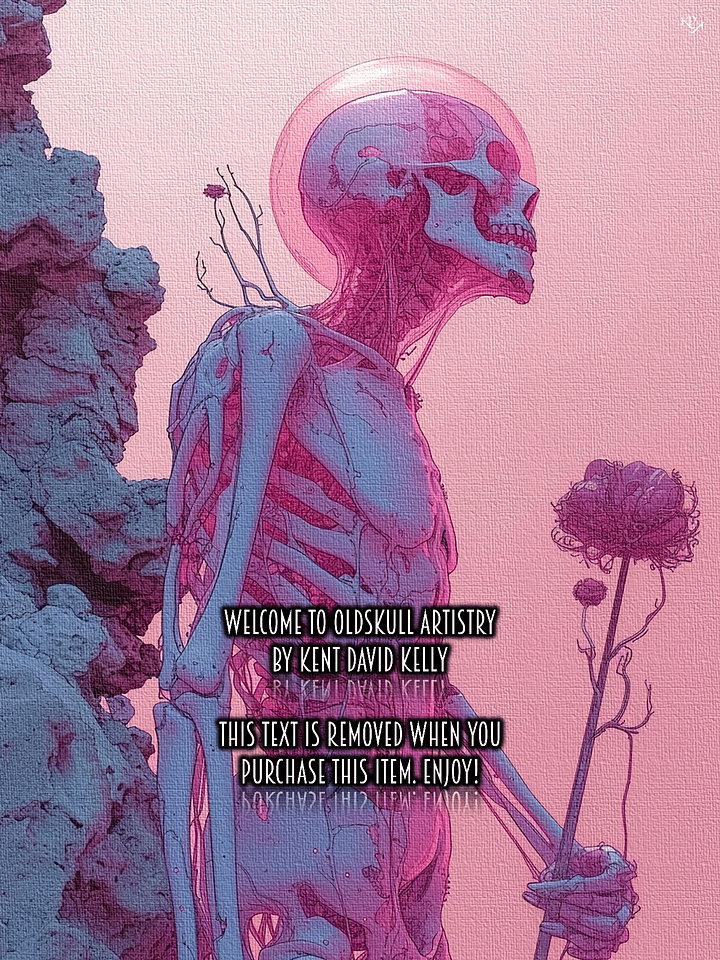 Oldskull Artwork 007: Offering To Eternity product image (1)