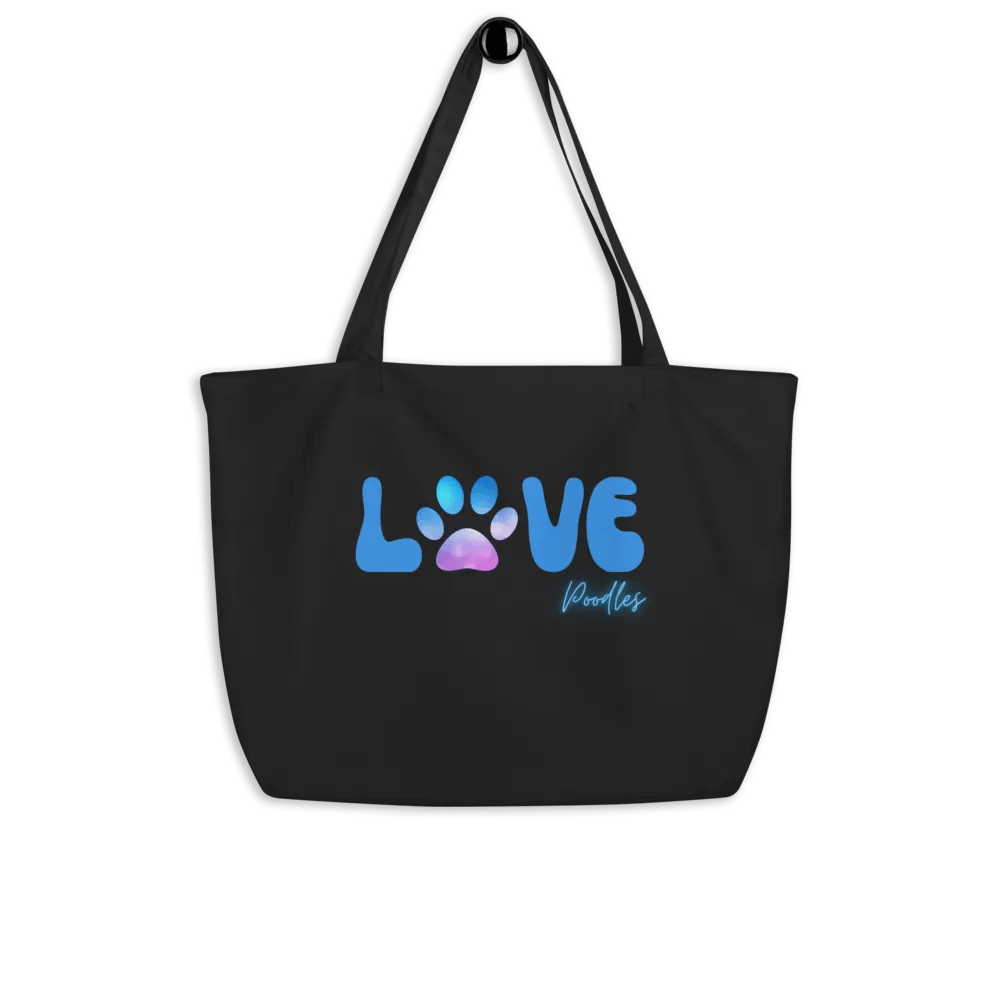 Pawfect Love Poodles Tote Bag product image (4)