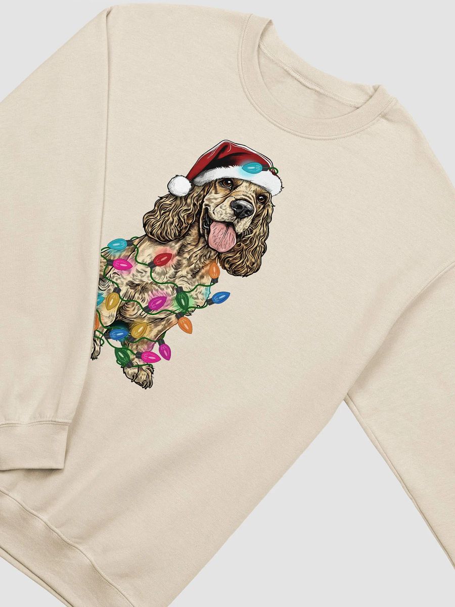 Funny Cocker Spaniel Christmas Sweatshirt product image (18)