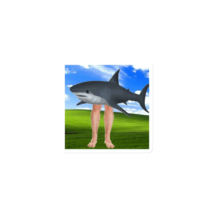 Shark Religion Funny Magnet product image (1)