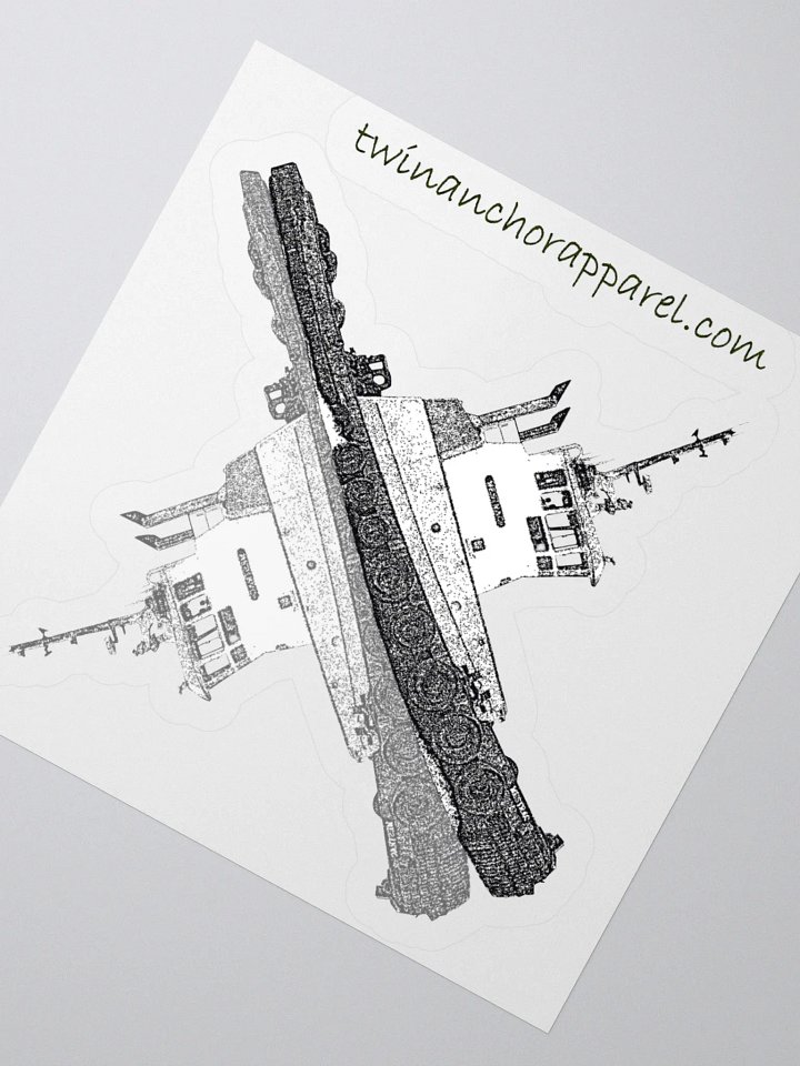 Westrac tug Kiss Cut Stickers product image (7)