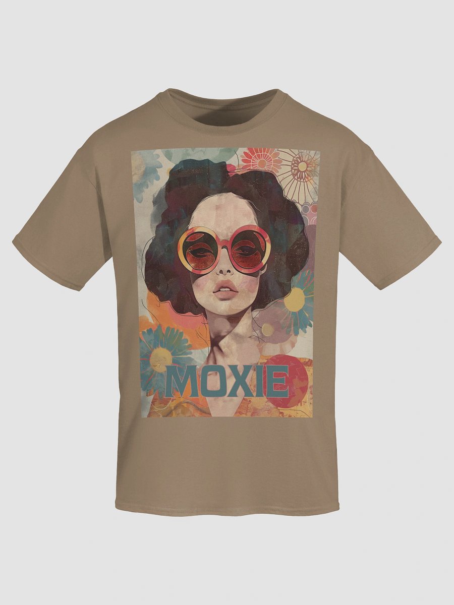 Moxie Graphic T-Shirt – Retro 60s Style Women’s Empowerment Tee with Bold Illustration product image (20)