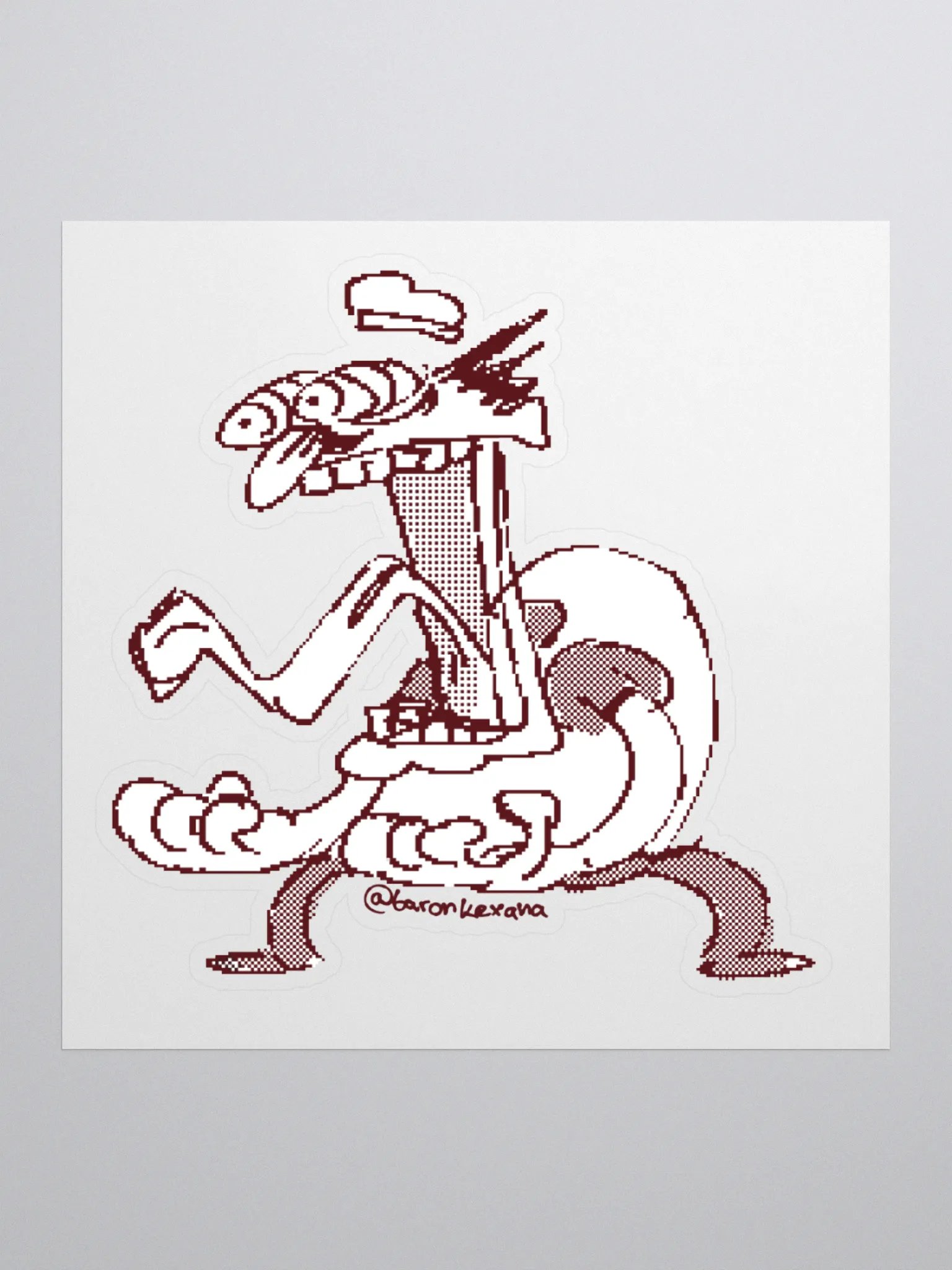 Pizza Tower Peppino Spaghetti Sticker product image (2)
