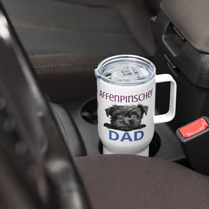 Affenpinscher Pawsitively Dad-orable Travel Mug product image (2)