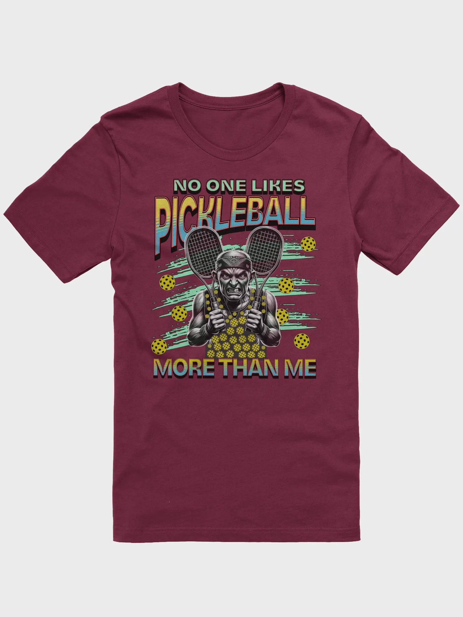 No One Likes Pickleball More Than Me Supersoft Tee product image (1)