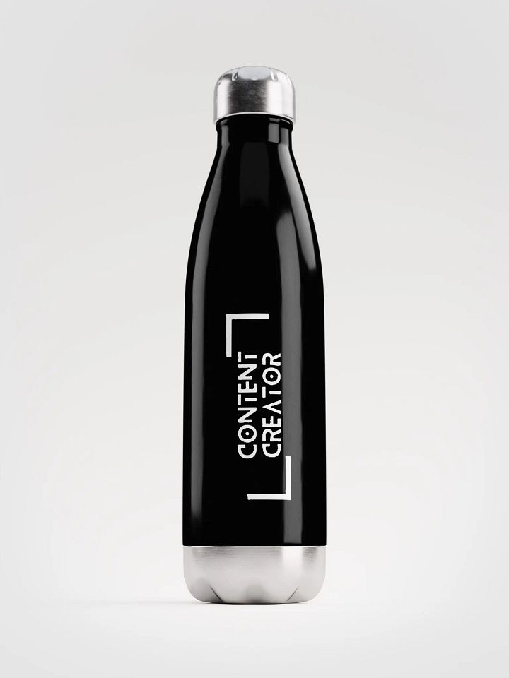 Content Creator Stainless Steel Water Bottle product image (1)