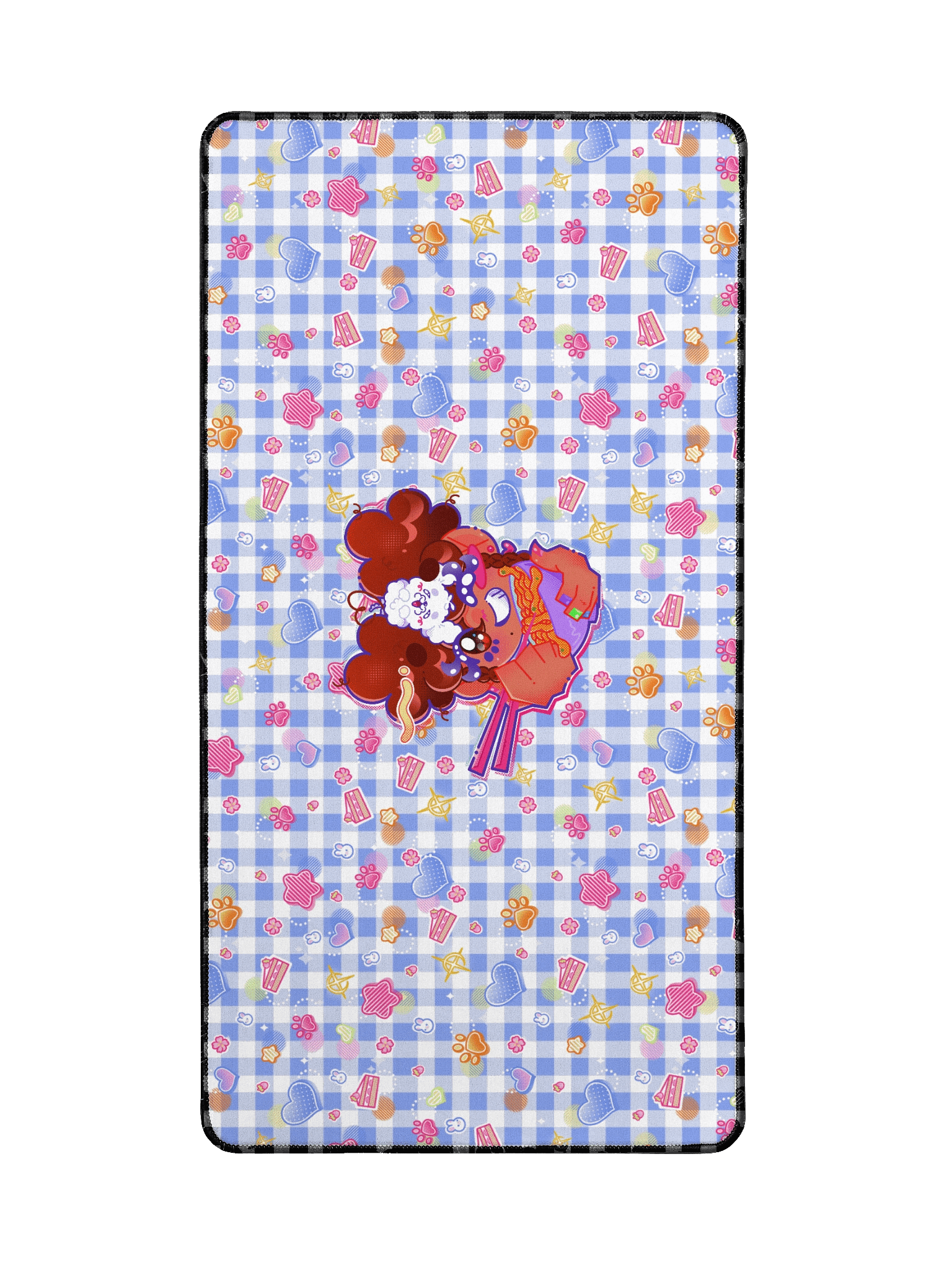 RamenDoodlesCafe Cartoon Gaming Mat product image (3)